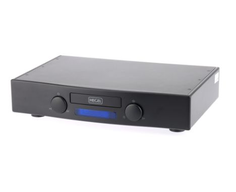 A Hegel Mohican Compact Disc Player, black, serial no. MOH-23A571