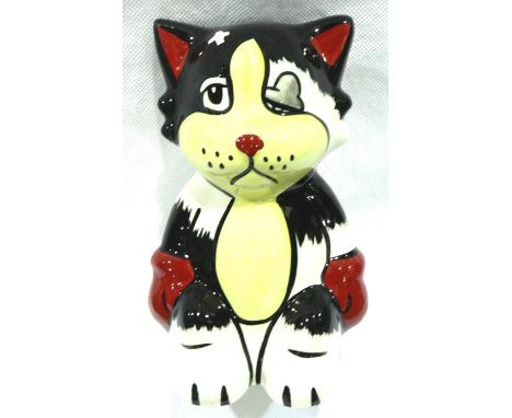 Lorna Bailey cat, Ali, H: 15 cm, no chips or cracks. P&amp;P Group 1 (£14+VAT for the first lot and £1+VAT for subsequent lot