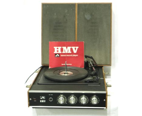 HMV model 2025 record player. P&amp;P Group 3 (£25+VAT for the first lot and £5+VAT for subsequent lots) 