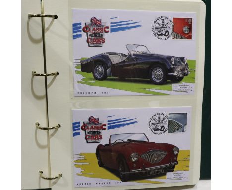 Classic Car Heritage mint stamps collection. UK P&amp;P Group 2 (£20+VAT for the first lot and £4+VAT for subsequent lots) 