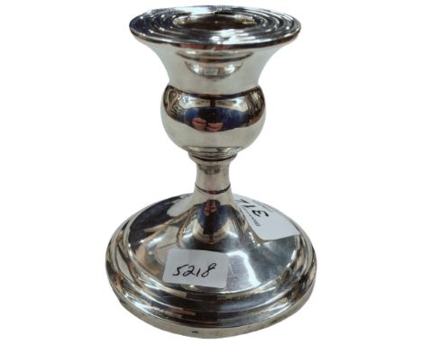 SILVER DWARF CANDLESTICK 