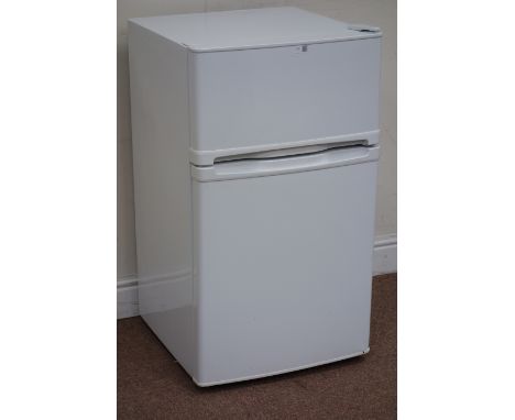 Currys small fridge freezer, W50cm, H85cm (This item is PAT tested - 5 day warranty from date of sale) 
 Condition Report Cli