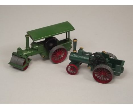 MATCHBOX MODELS OF YESTERYEAR.
Unboxed models Nos: Y1 Allchin Traction Engine & Y11 Aveling Steam Roller. CONDITION REPORTS: 