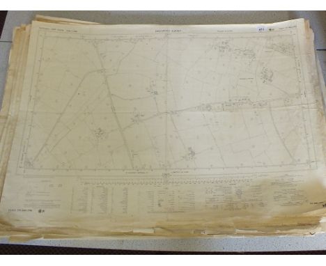 Local ordnance survey maps 1/2500 plan TM