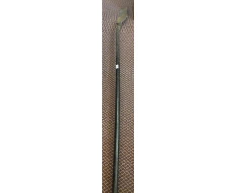 A vintage steel rabbiting or trench spade