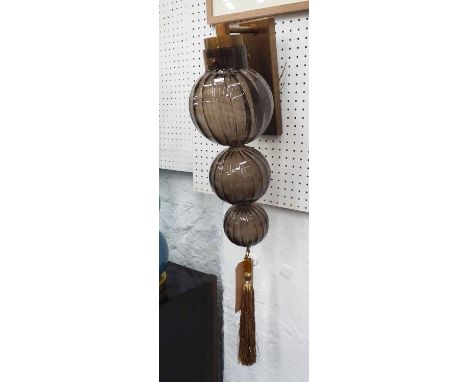 HEATHFIELD &amp; CO MEDINA WALL LIGHT, retails in excess of £400, 89cm H. 