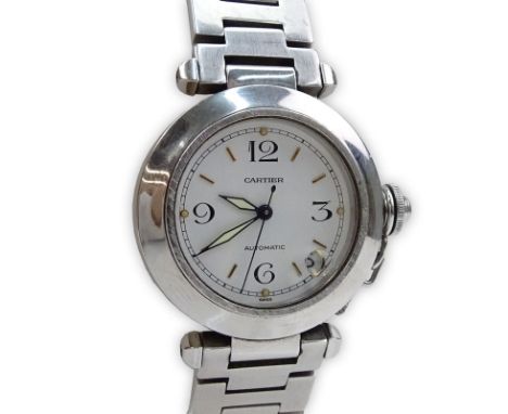 Cartier Stainless Steel 35mm x 28mm Tank Solo 3169 Quartz Watch