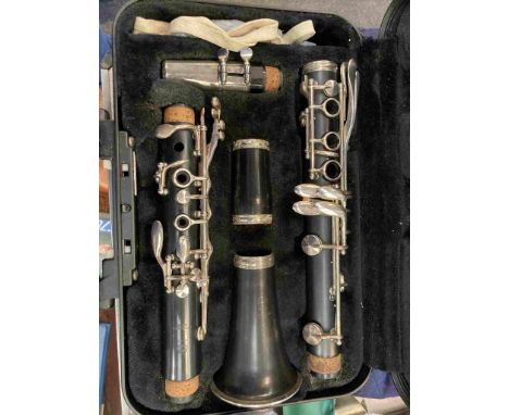 A Yamaha clarinet, cased