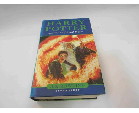 A first edition hardback Harry Potter and the Half-Blood Prince 