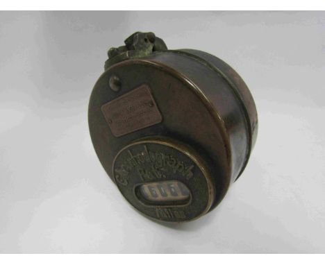 A late 19th Century ships log chromatograph recorder by Andrew Wilson of Glasgow