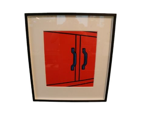 Patrick Caulfield RA (1936-2005) Ltd edition print of 200 entitled "We Wanted to Bleed the Silence" originally produced in 19