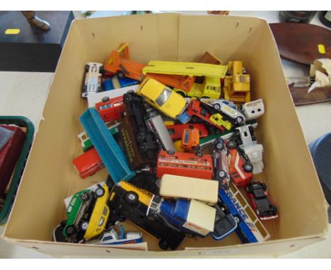 An assortment of vintage toys