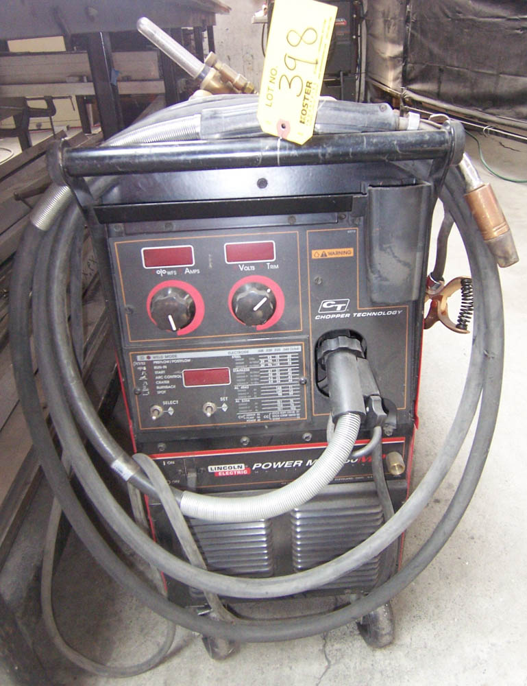 LINCOLN POWER MIG 350 MIG WELDER