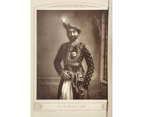 JEHANGIR (SORABJI)Representative Men of India. A Collection of Memoirs, with Portraits, of Indian Princes, Nobles, Statesmen.