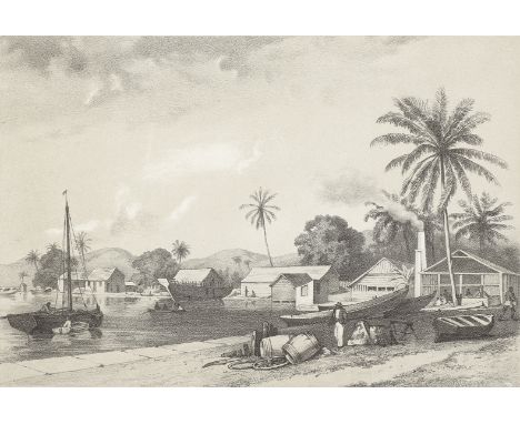 [CAZABON (MICHEL)Album of Trinidad], FIRST EDITION, SUBSCRIBER'S COPY,  18 tinted lithographed plates by Levilly after Cazabo