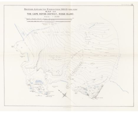 DEBENHAM (FRANK)British (Terra Nova) Antarctic Expedition 1910-1913. Report on the Maps and Surveys, FIRST EDITION,  15 foldi