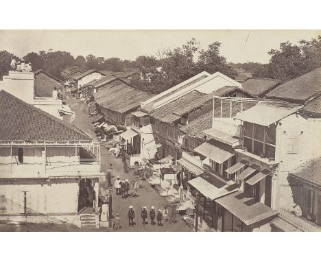 INDORE AND DHAR, MADHYA PRADESH - DEEN DAYALDEEN DAYAL (LALA) Fine album of views in Indore City, Dhar, Mandu and environs, a