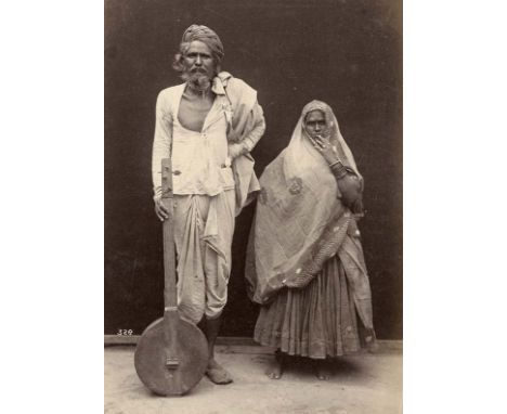RAJASTHAN - MARWAR, CASTESReport on the Census of 1891. Volume II. The Castes of Marwar Illustrated,  149 albumen prints (mou