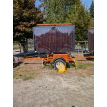 Ver-Mac 2022 PCMS-320 Portable Sign Board
