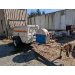 Ingersol Rand Portable Air Compressor with Hose Reel, Approx. 550 Hours - VIN 4FVCBBDA24V345991