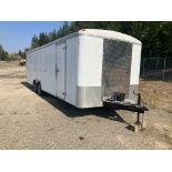 Registered as a U-Built 24 Ft Cargo Trailer in 2025