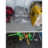 3 Fire Blankets and Fall Protection Harnesses