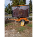 Ver-Mac 2022 PCMS-320 Portable Sign Board