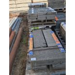 6 Skids of 29" x 12" x 3" Thick Basalt Landscaping Stone