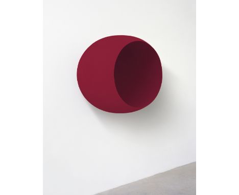 ANISH KAPOOR (B. 1954)Red Void 1993 fibreglass and pigment99 by 99 by 91.8 cm. 39 by 39 by 36 1/8 in. This work was executed 
