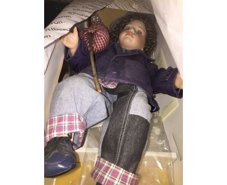 Alberon ceramic doll 