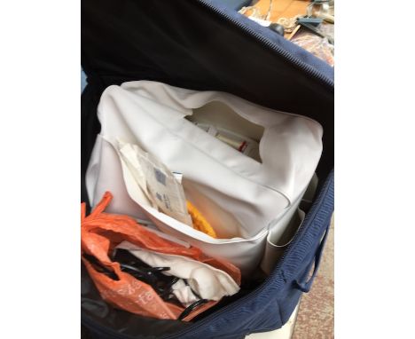 A Bernina Bernette 65 electric sewing machine in carry case - with pedal, lead &amp; manual 