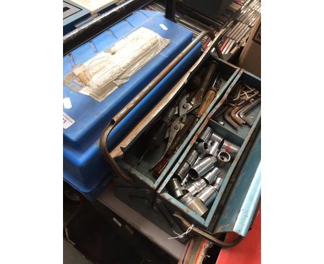 2 toolboxes with tools 