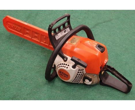 Stihl MS 181C petrol chainsaw (REF 15). 