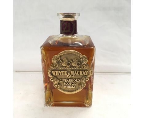 A Whyte &amp; Mackay 21 year old Scotch whisky. 
