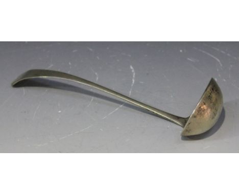 A Scottish provincial silver sauce ladle, Aberdeen circa 1830 by William Jamieson, length 16cm.