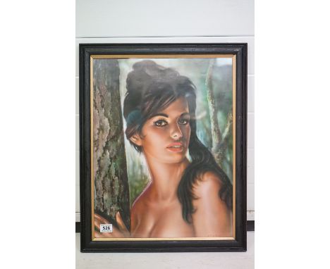 Joseph Lynch, 1960's Print Portrait of a Young Woman 