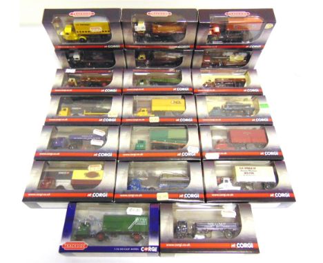 TWENTY 1/76 SCALE CORGI TRACKSIDE DIECAST MODEL MECHANICAL HORSES  each mint or near mint and boxed.