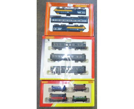 Hornby model rail including High Speed Train Pack 