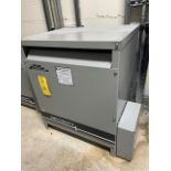 EGS Hevi-Duty Transformer, Rated 75 KVA, Rigging & Loading Fee: $150
