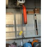 CM 1 Ton Electric Chain Hoist, Pendant Control, Rigging & Loading Fee: $150