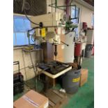 Clausing Variable Speed 15" Drill Press, Drill Chuck, Rigging & Loading Fee: $150