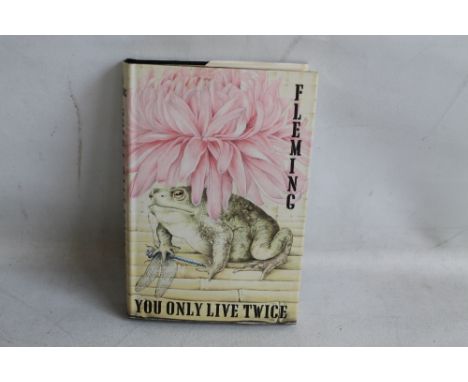 JAMES BOND - IAN FLEMING - 'YOU ONLY LIVE TWICE', first edition, Jonathan Cape, 1964 with dust jacket, and boards with Japane