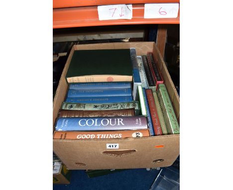 THE FOLIO SOCIETY, Twenty-three miscellaneous titles in hardback format comprising, Nichols; Beverley, Down the Garden Path, 