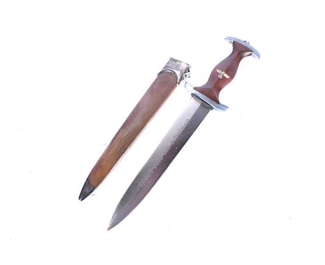 An SA-style dagger, by Karl Burgsmuller, with scabbard (2) please form own opinion of authenticity before bidding