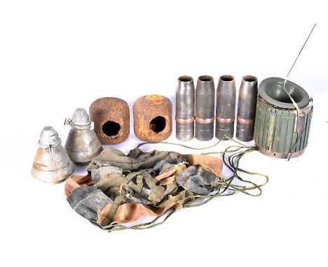 An AT2 inert Anti-Tank mine, used by the British, German and Norwegian forces, the long antenna acts as a scratch fuse, as a 
