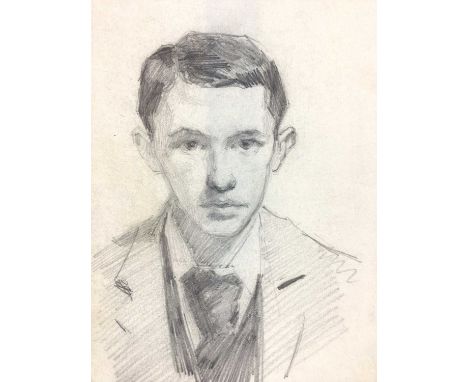 Robert G. D. Alexander (1875-1945) collection of twenty-eight pencil and watercolour sketches to include local views, portrai