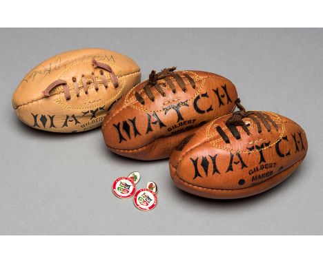 An official pair of 1971 British Lions cuff-links,
by Toye, Kenning & Spencer of London, in gilt & enamel; sold together with