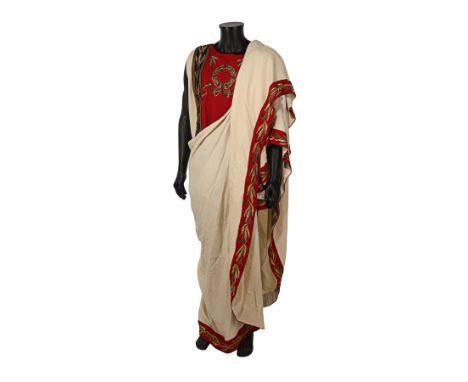 CLEOPATRA (1963) - The Costumi d'Arte Collection: Mark Antony's (Richard Burton) Senate Costume - Mark Antony's (Richard Burt