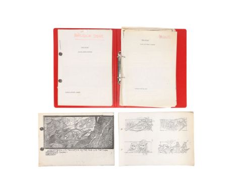 THE DARK CRYSTAL (1982) - Production Storyboards - Production storyboards from the production of Jim Henson and Frank Oz's da