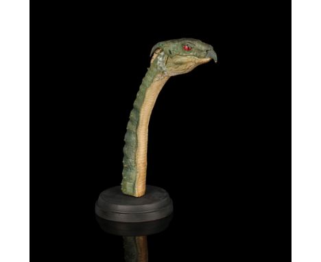 JASON AND THE ARGONAUTS (1963) - Ray Harryhausen Archive: Lighting Stand-in Hydra Head and Neck by Ray Harryhausen - View thi